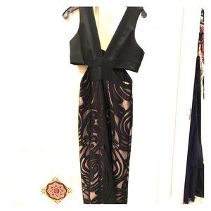 BCBG Black Tie Long Dress.  Worn once